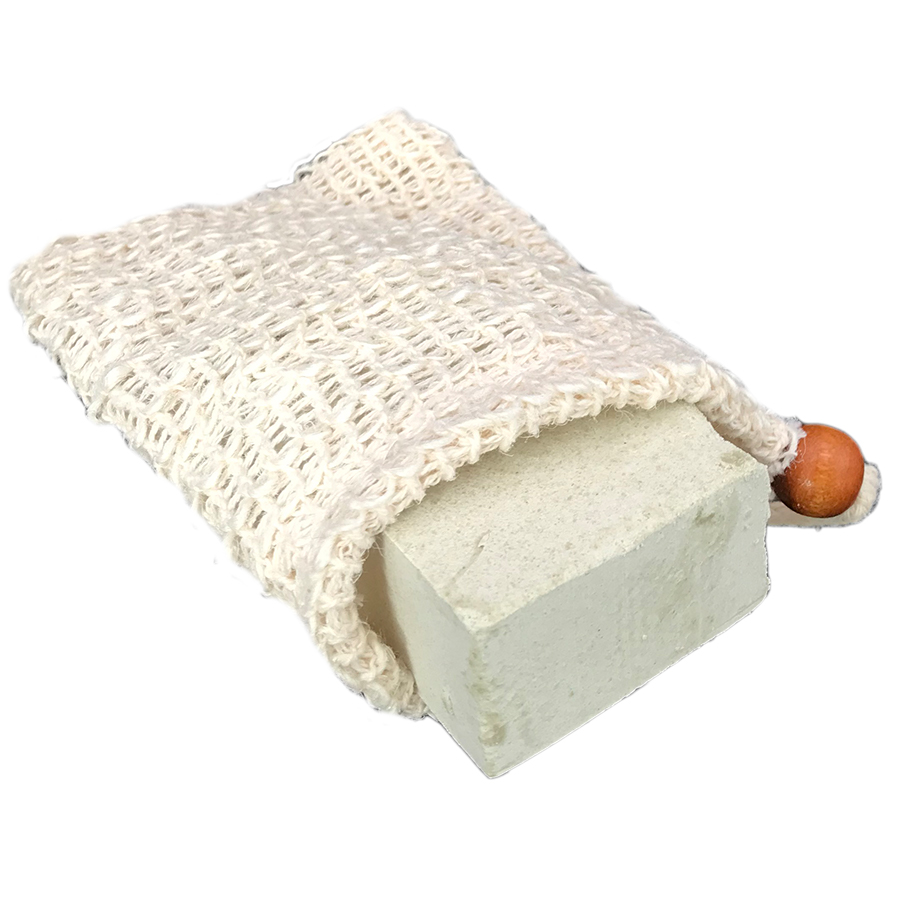 Poche à savon en coton 4
