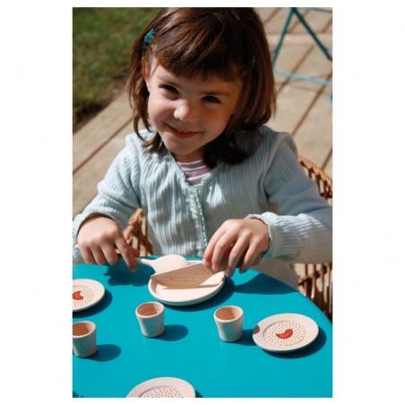 DÎNETTE EN BOIS +3 ans - Pirouette Cacahouète