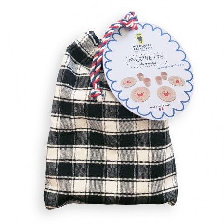 DÎNETTE EN BOIS +3 ans - Pirouette Cacahouète