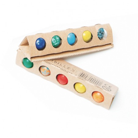 Assortiment de 5 billes en terre +3 ans - Pirouette Cacahouète 3