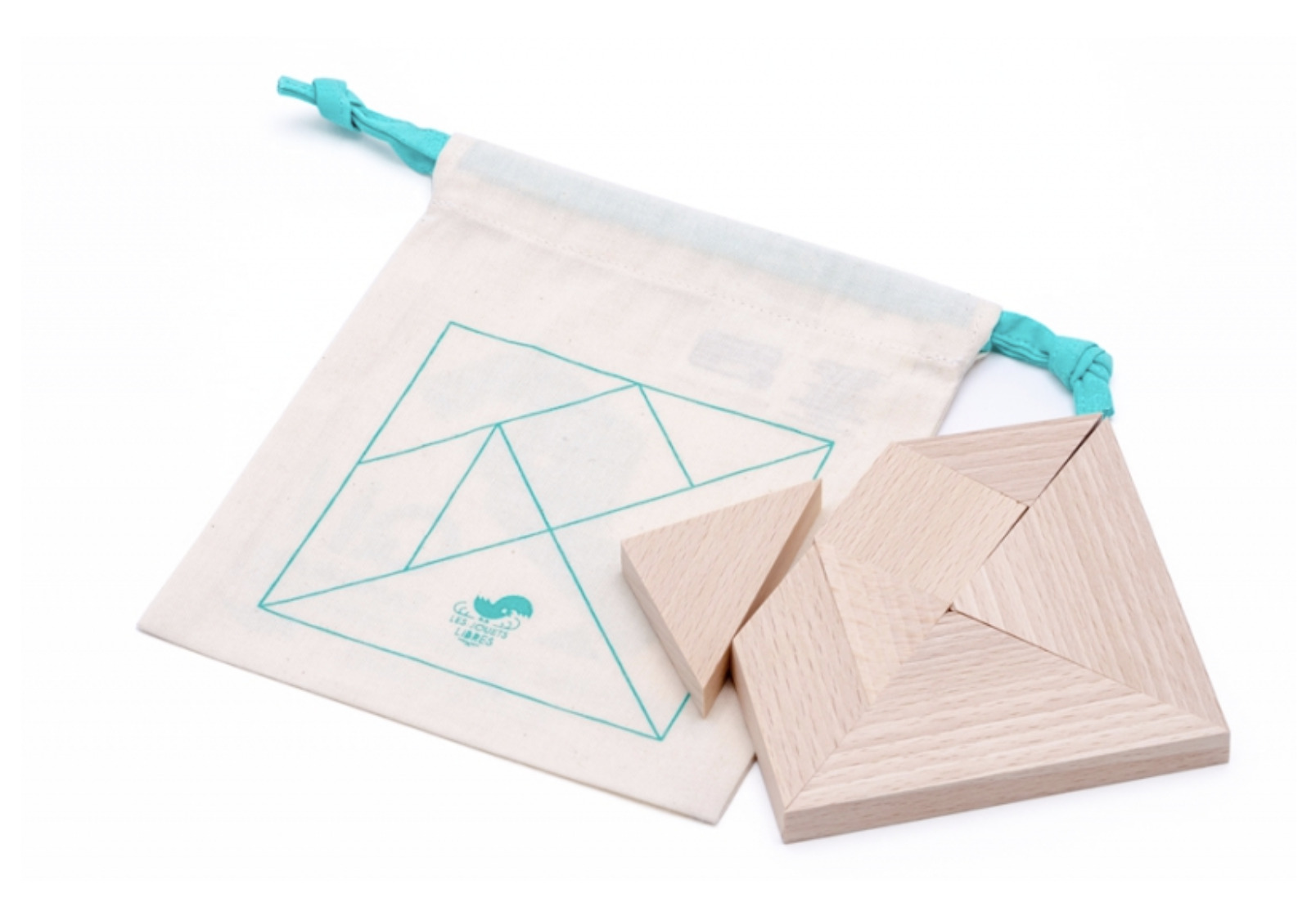 QI - TANGRAM en bois durable - Les Jouets Libres 2