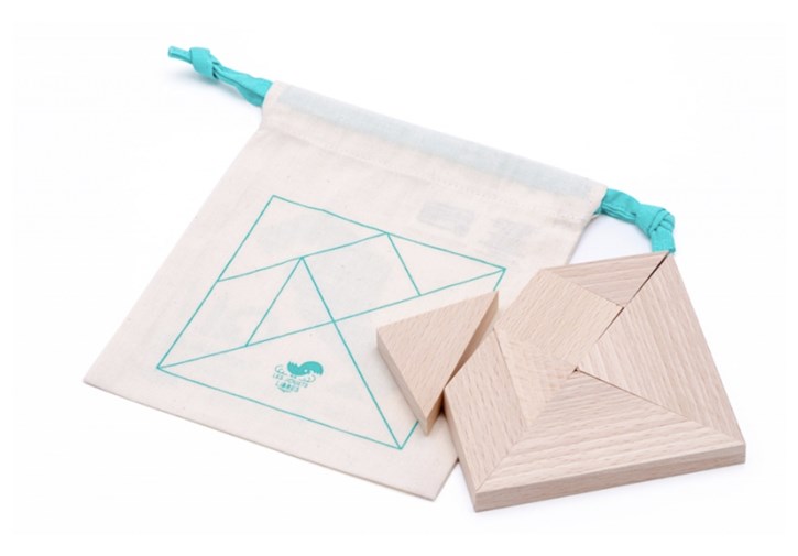 QI - TANGRAM en bois durable - Les Jouets Libres