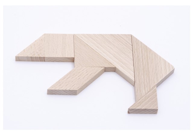 QI - TANGRAM en bois durable - Les Jouets Libres 3