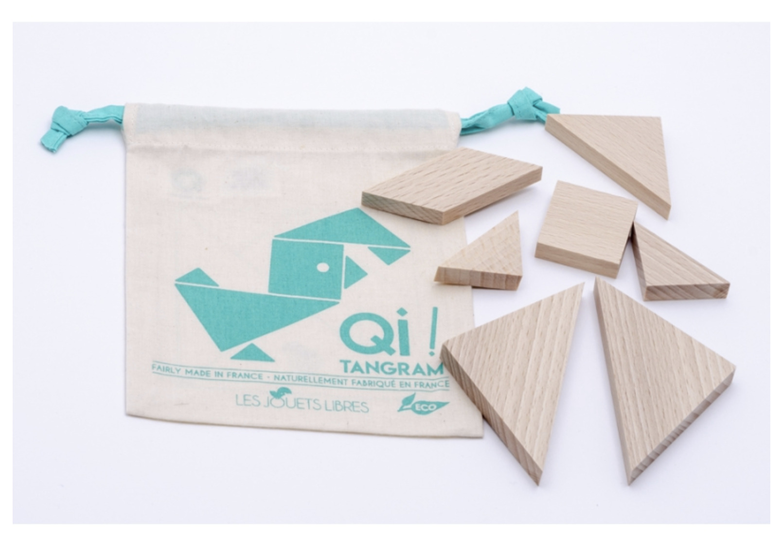 QI - TANGRAM en bois durable - Les Jouets Libres 4