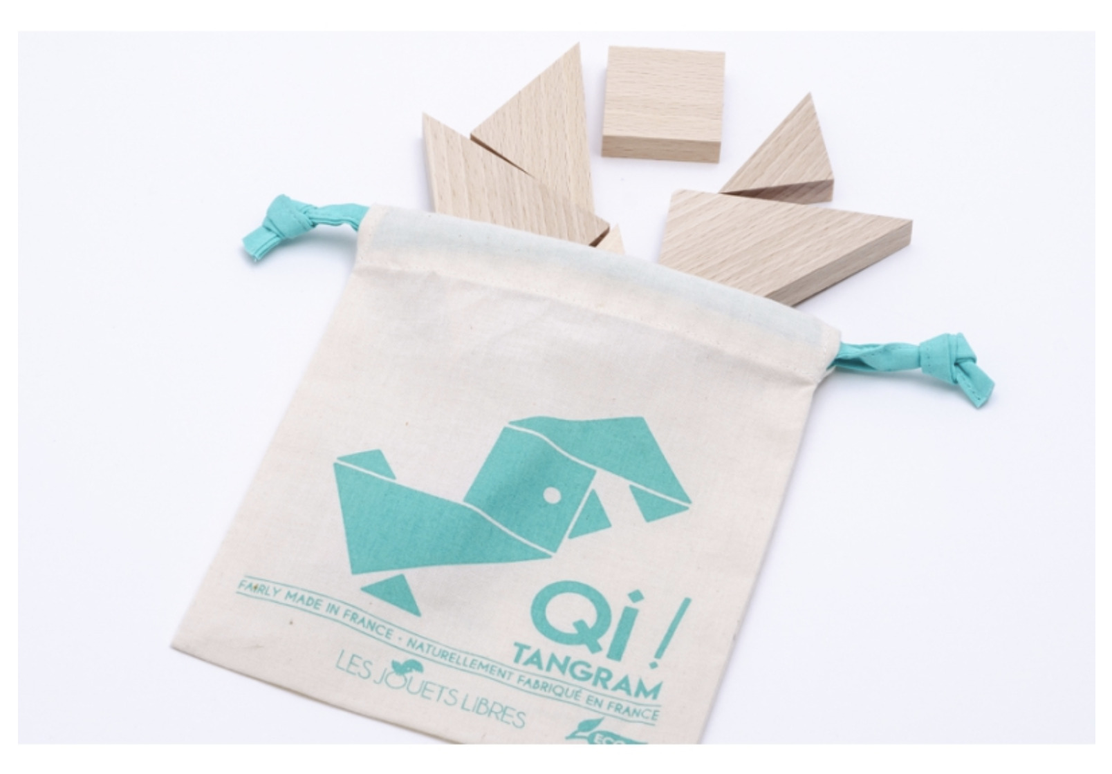 QI - TANGRAM en bois durable - Les Jouets Libres 5