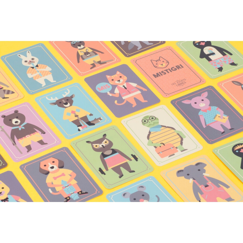 MISTIGRI ANIMALS JEUX DE CARTES - Les Jouets Libres 5