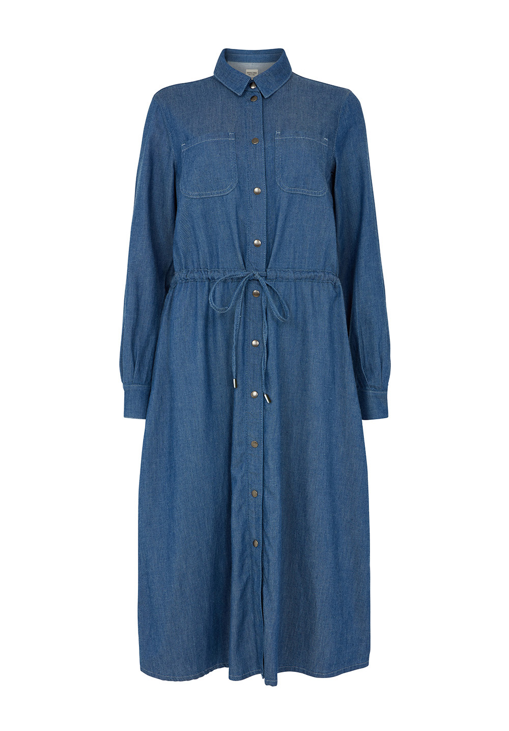 Robe chemise bleue - Lightweight Denim de People Tree 2