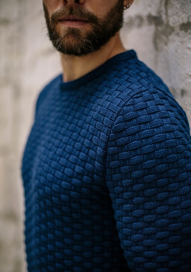 Pull DAMIER - Made in France - Coton Bio GOTS 6
