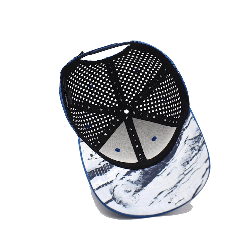 Casquette technique et recyclée - Blue Reset 4