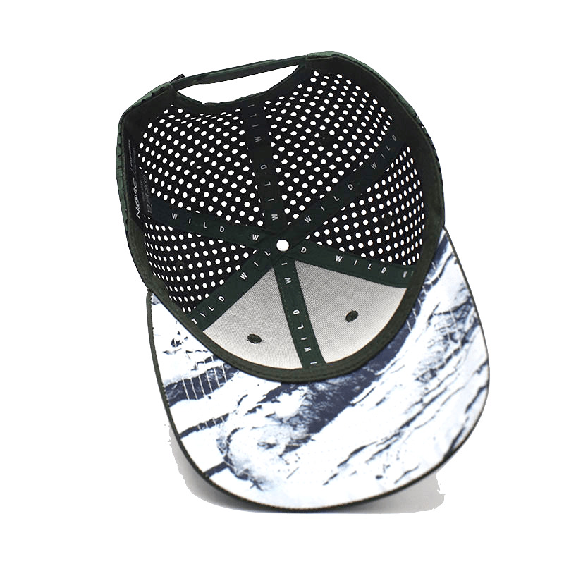 Casquette technique et recyclée - Green Wild 4