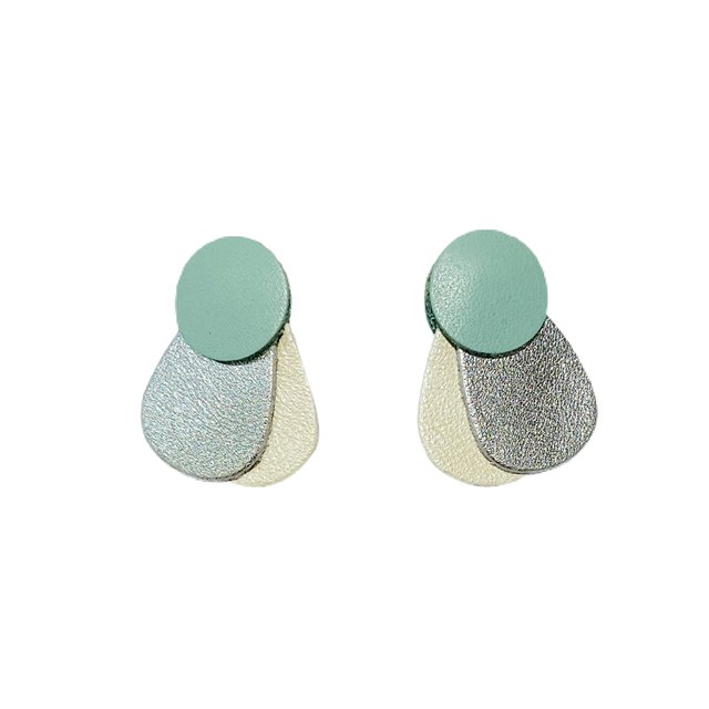 Puces d’oreilles PÂQUERETTES Menthe 2