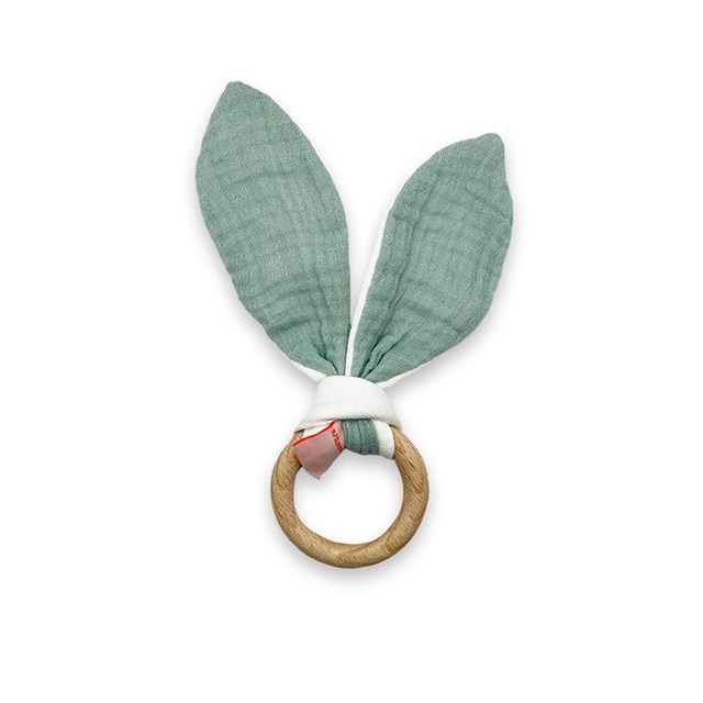 Anneau de Dentition en Coton Bio Vert 5