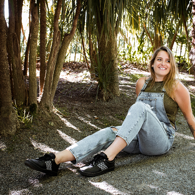 Basket recyclée en cuir - N’go 2