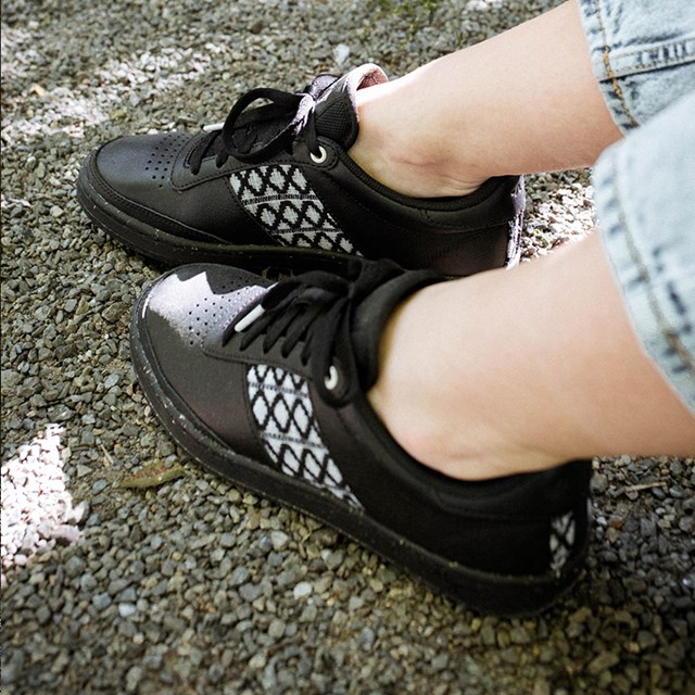 Basket recyclée en cuir - N’go 3