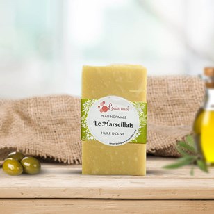 Savon solide biologique - Le Marseillais - 100g