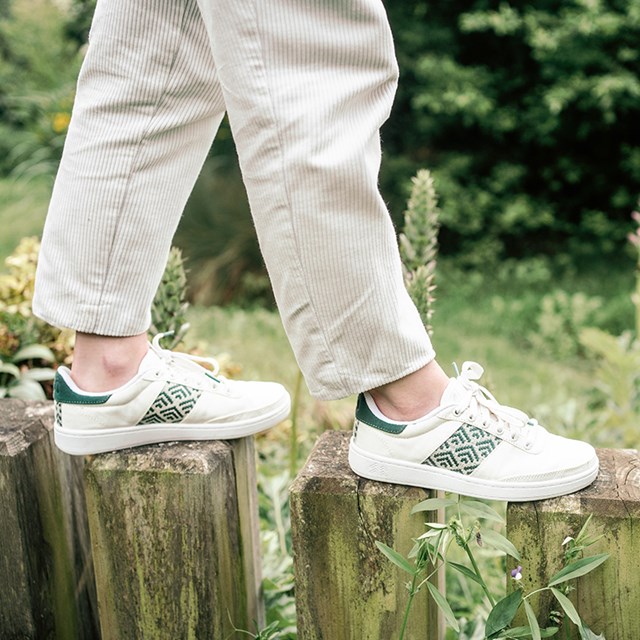 Basket vegan en toile de coton - N’go 7