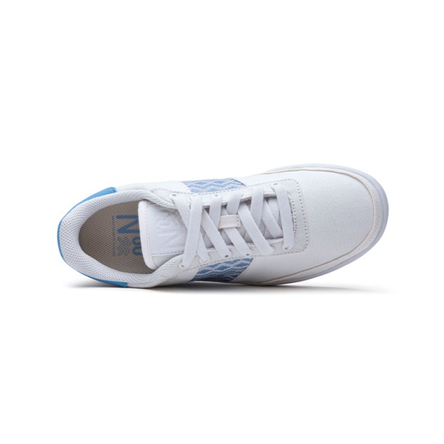 Sneakers en toile et tissage bleu ciel réalisé à la main - Vinh Hy 5