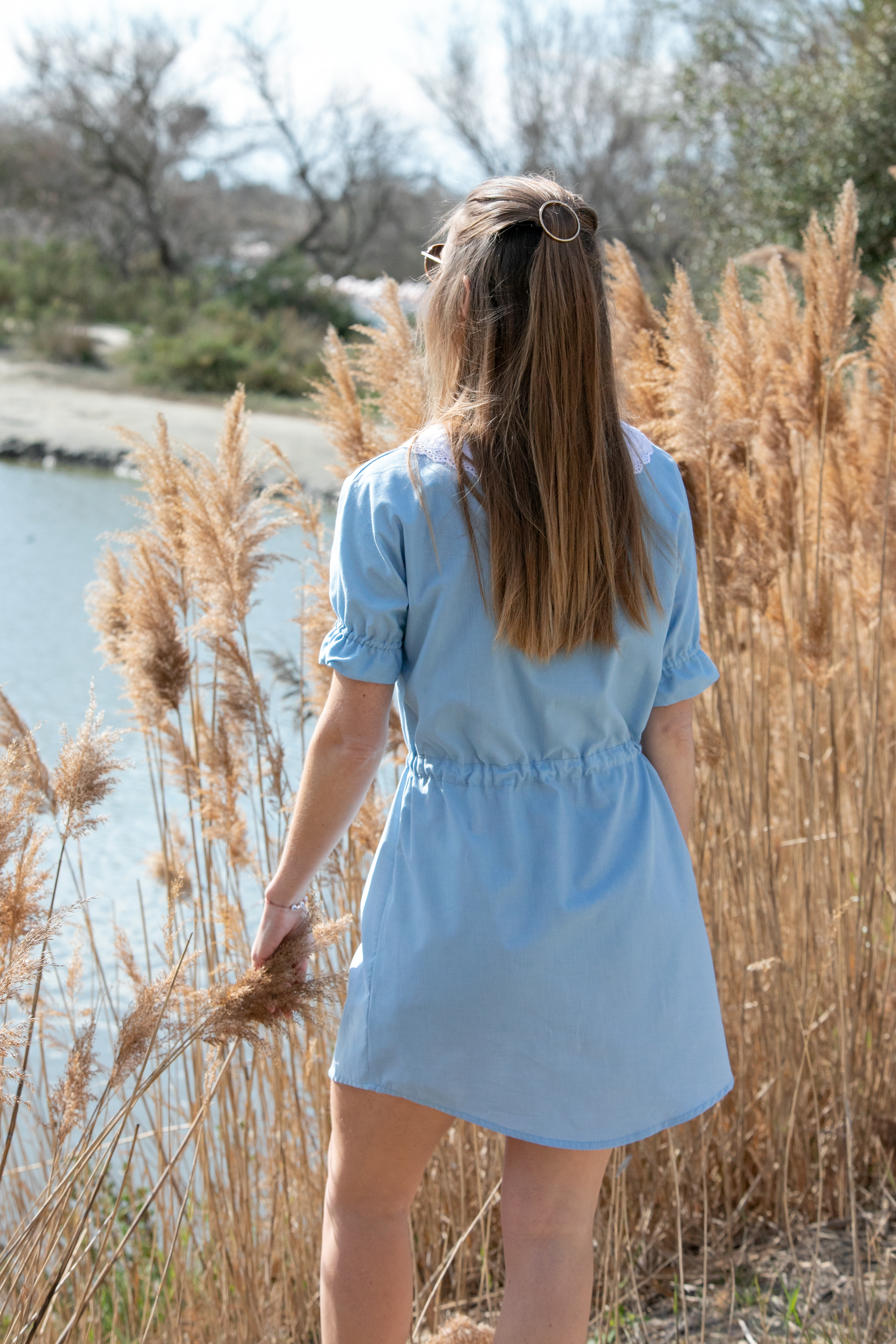 Robe chemise coton biologique certifie gots