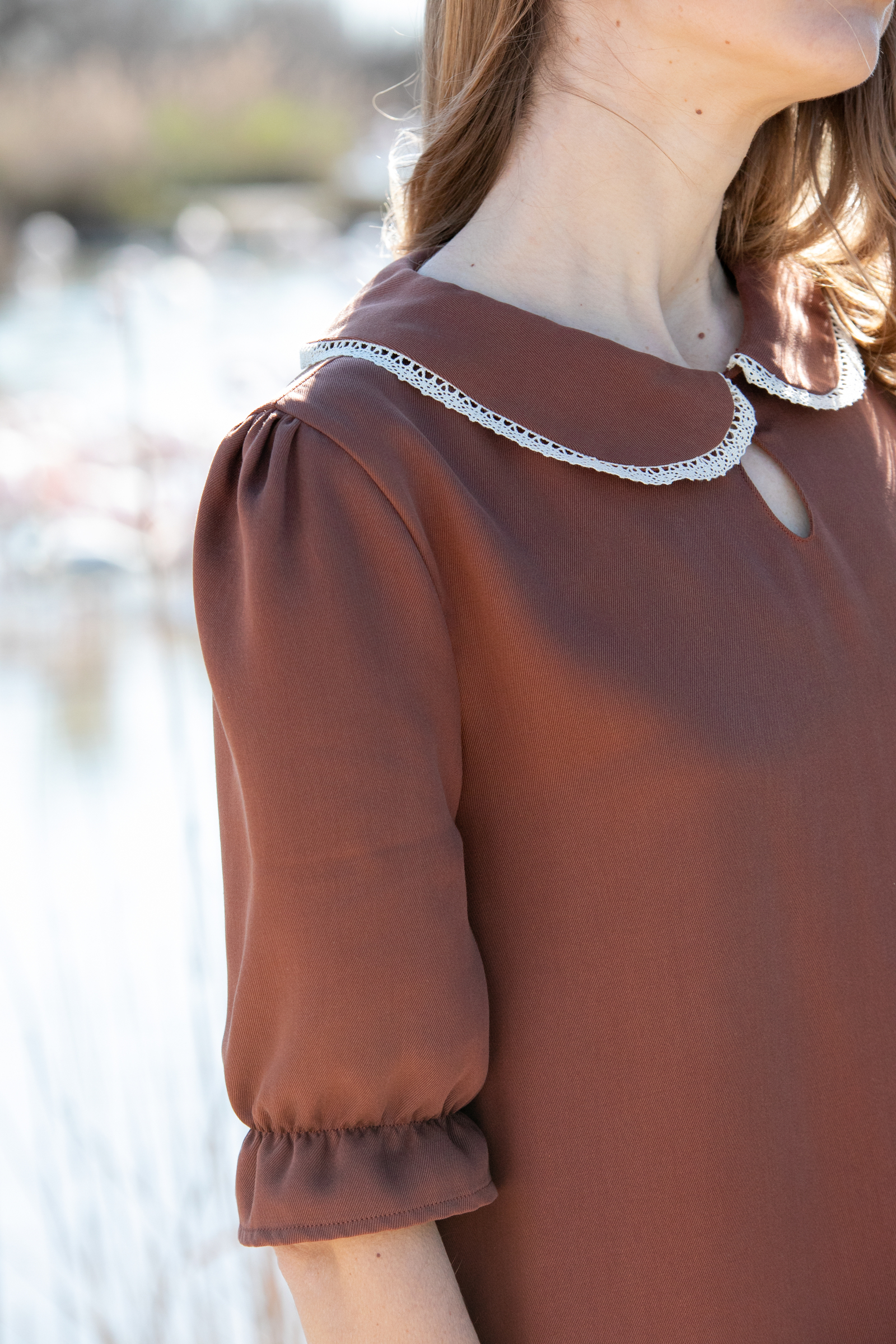 Robe justine ecoresponsable Made In France