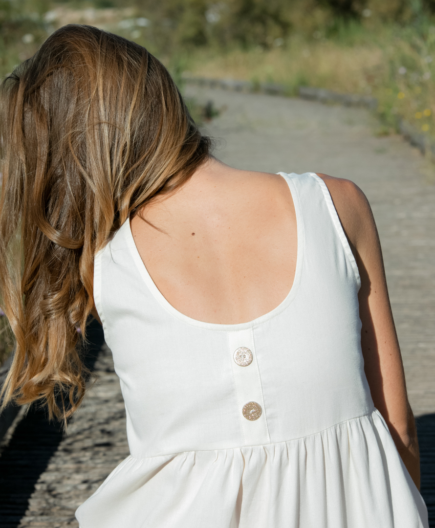 Robe féminine été april & c vêtements éthiques et biodégradables