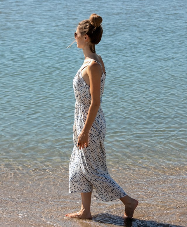 Robe giulietta azur biodégradable