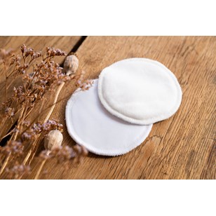 Lot de 2 coussinets d'allaitement lavables