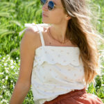 Top Anais coton biologique certifié gots biodégradable