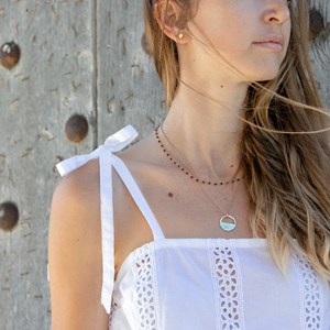 Top broderie anglaise - 100% coton biologique certifié GOTS - Anais