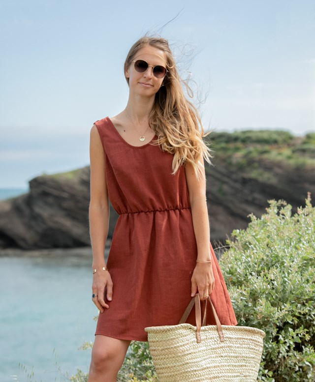 Robe lin made in france online