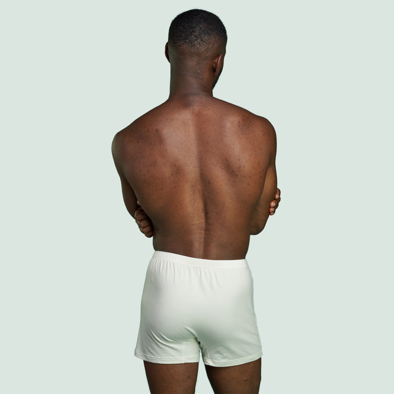 Caleçon blanc crème pour hommes