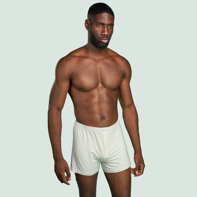 Caleçon blanc crème pour hommes