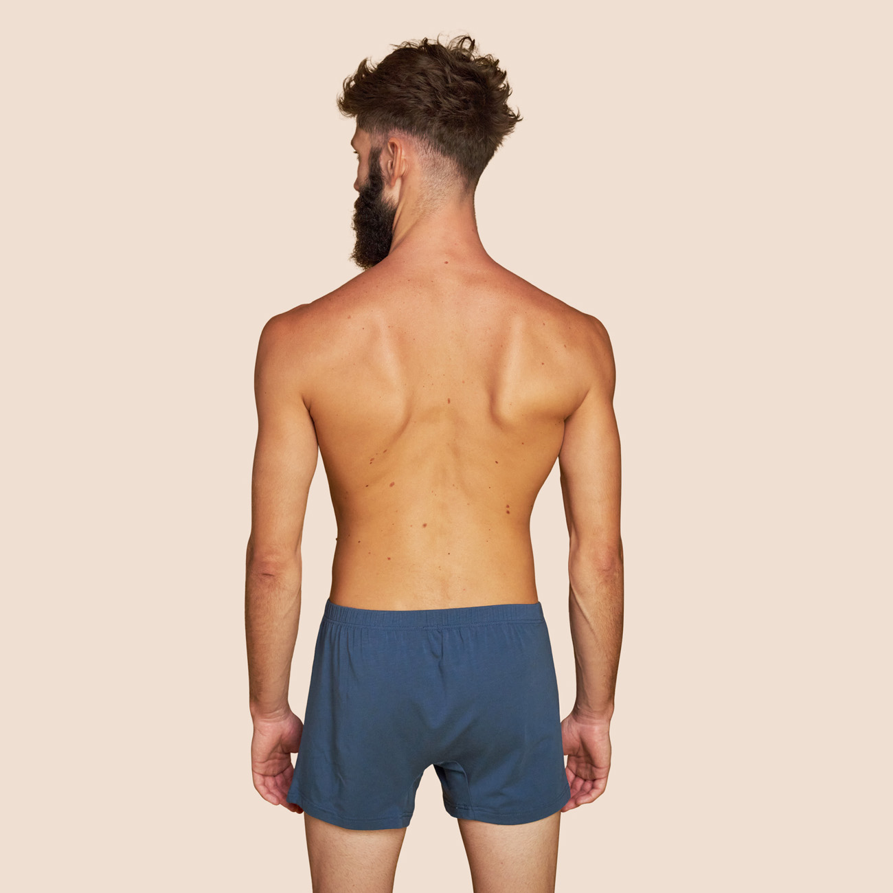 Caleçon bleu clair hommes