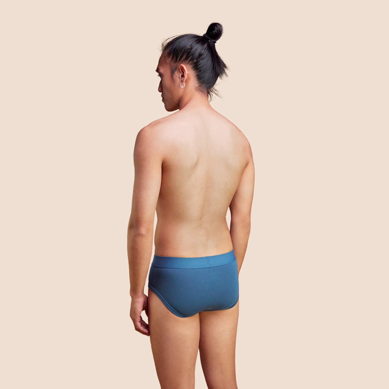 Slip bleu clair pour hommes