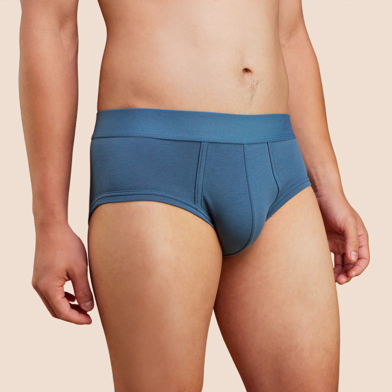 Slip bleu céruléen - pack de 2 slips 2