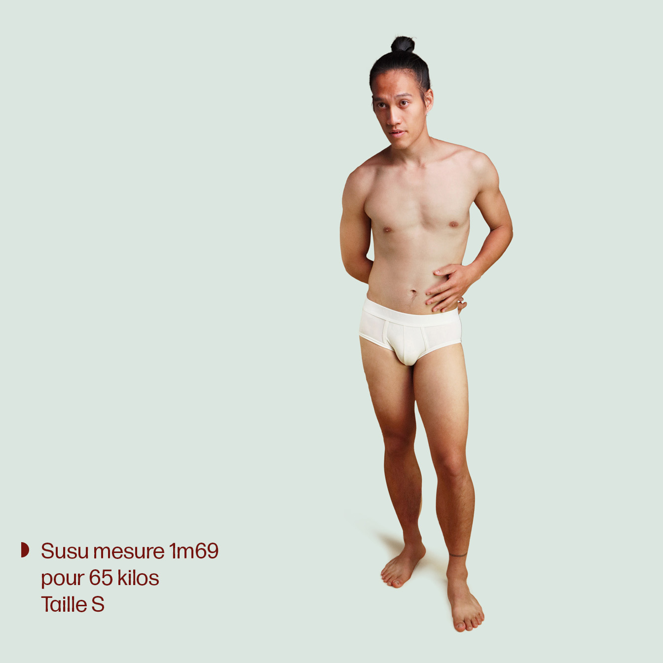 Slip blanc crème - pack de 2 slips 4