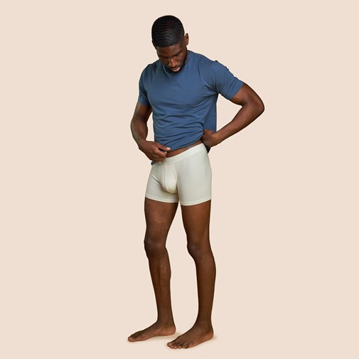 Boxer Confort blanc crème - pack de 2 boxers