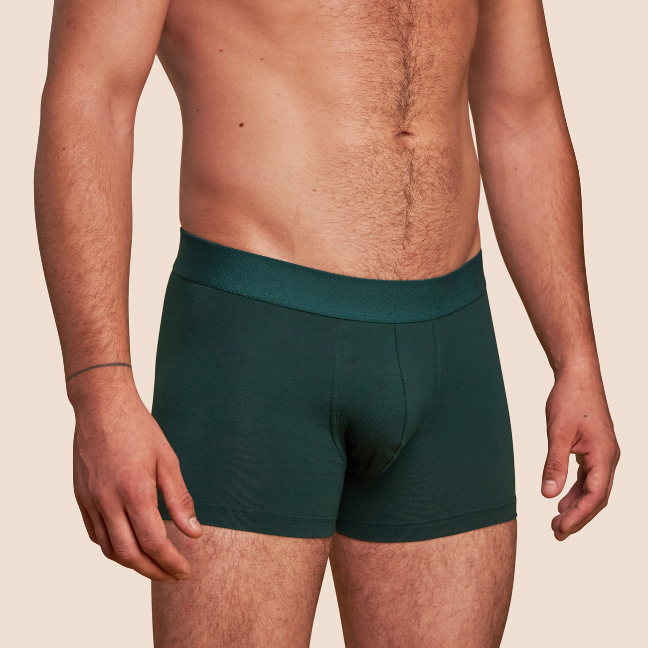 Boxer Coton bio vert bouteille - pack de 2 boxers 6