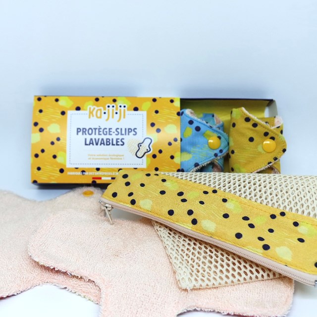 protège-slips lavables en coton bio fabriqué en France