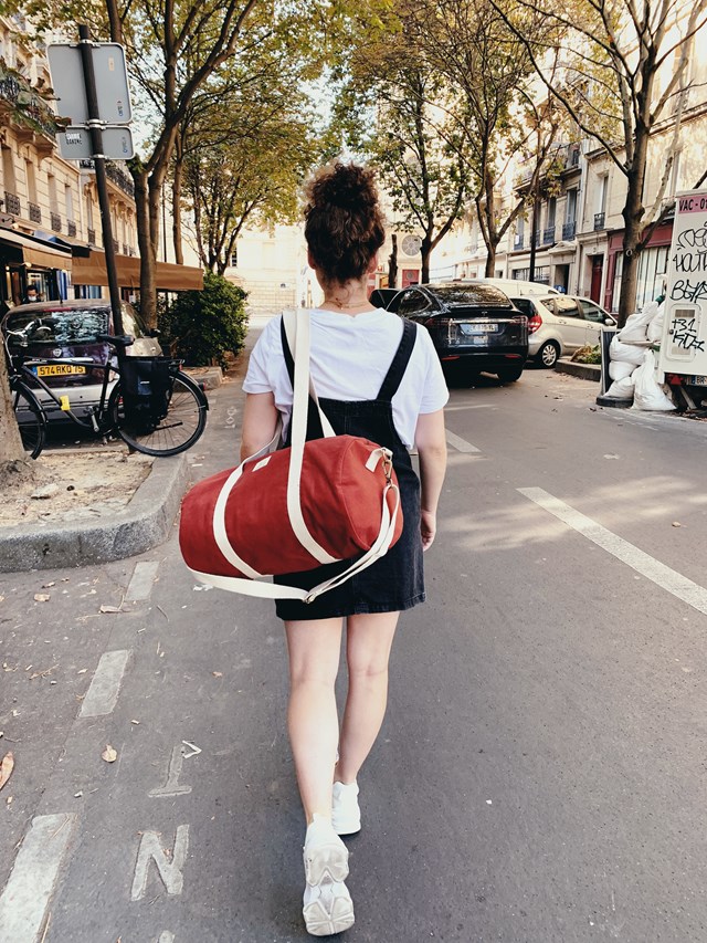 Pack Sporty - Sac polochon, vanity, pochette Terracotta 11