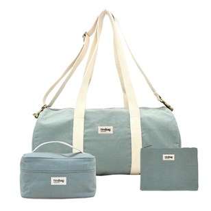 Pack Sporty - Sac polochon, vanity, pochette Sauge