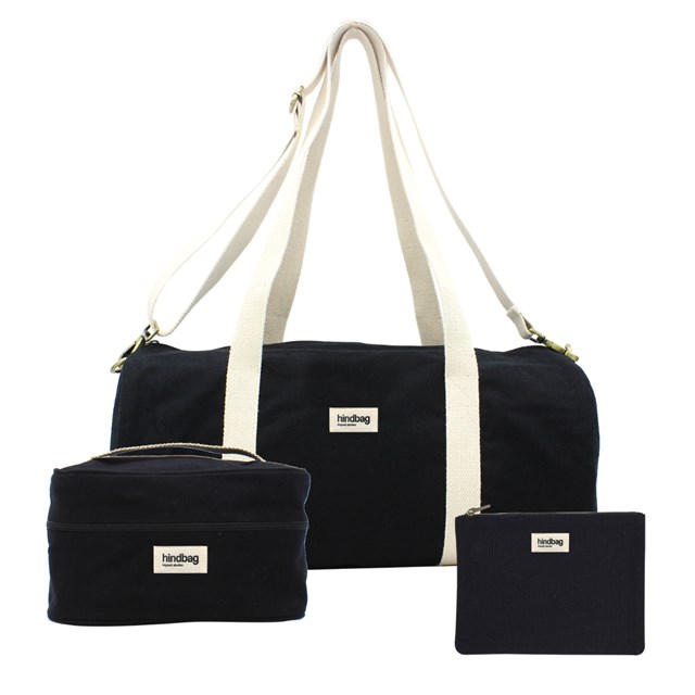 Pack Sporty - Sac polochon, vanity, pochette Noir 2