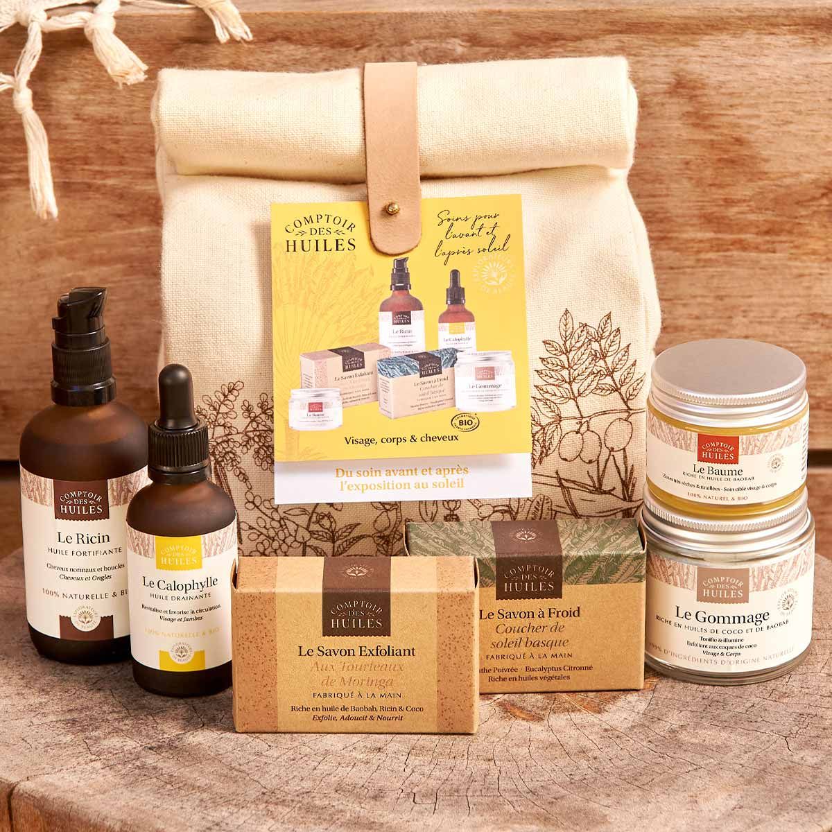 Coffret cadeau - Soin avant et après exposition au soleil 3