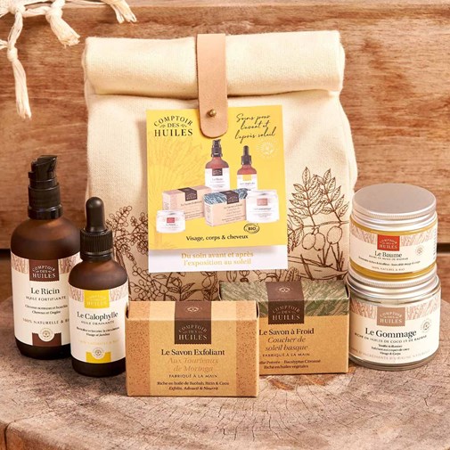Coffret cadeau - Soin avant et après exposition au soleil