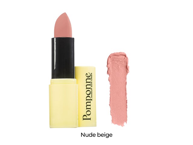 Rouge à lèvres naturel et hydratant Pomponne teinte nude beige