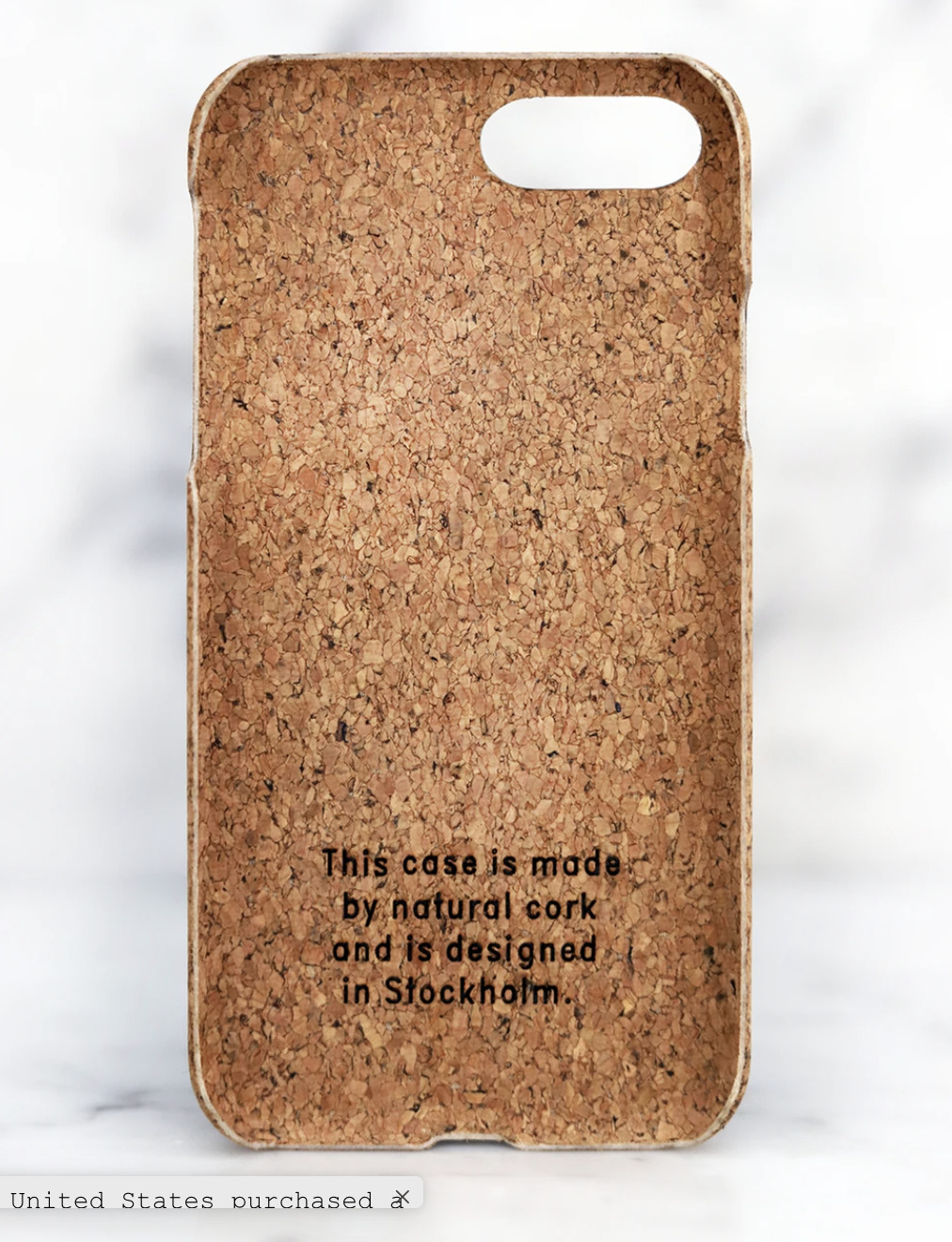 Protège iPhone en liège de 15:21Store 3