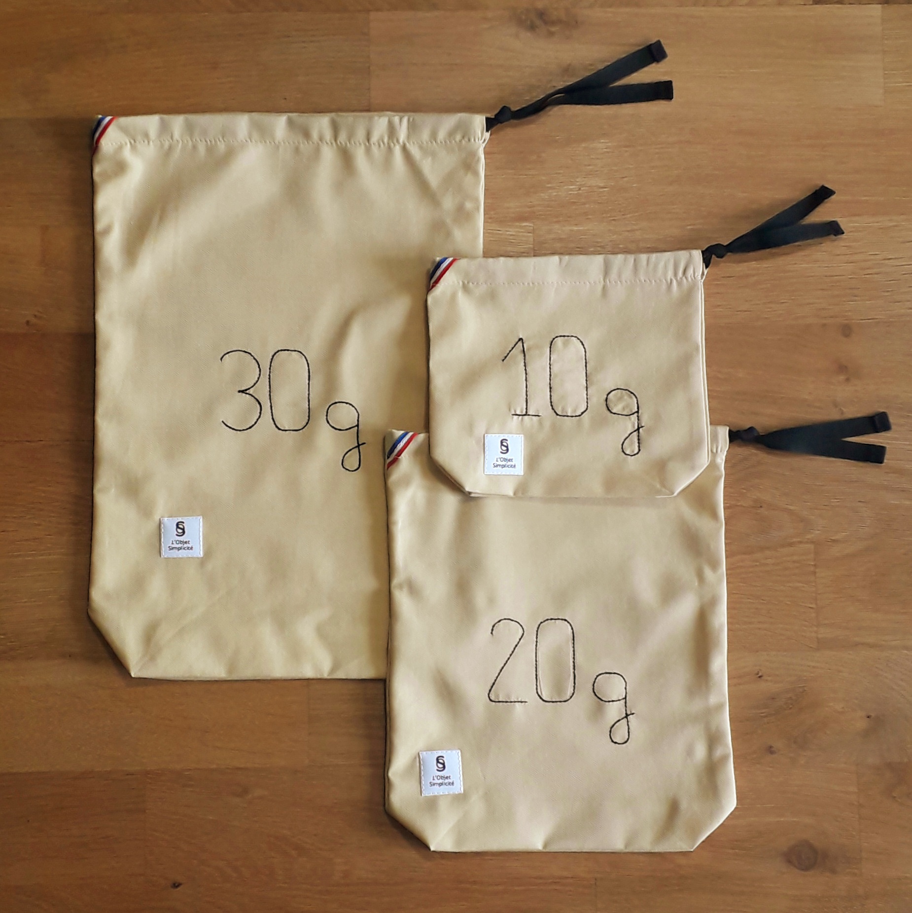 Sac à vrac - Jaune Pâle 3