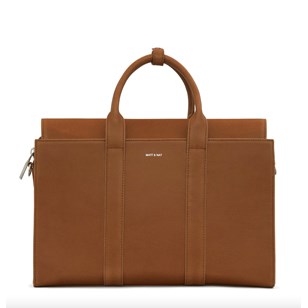Cartable bandoulière marron - Parallel de Matt & Nat
