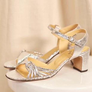 Sandales Nadette Effet Téjus Argent