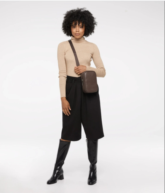 Sac bandoulière marron - Dwell Leni de Matt & Nat