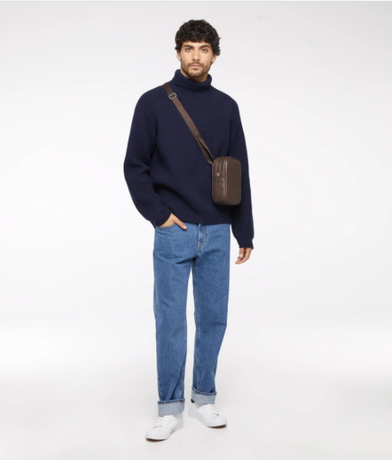 Sac bandoulière marron - Dwell Leni de Matt & Nat 6